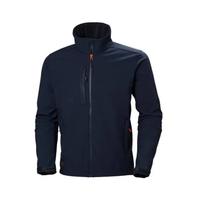 Helly Hansen Kensington Navy Water Resistant Softshell Jacket for Men Size S 74231_590-S