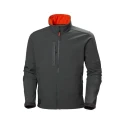 Helly Hansen Water Resistant Softshell Jacket Black XL with Elastane, Polyester Outer Material 74231_970-XL