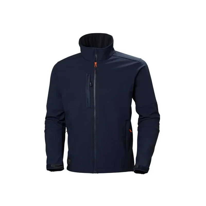Helly Hansen Water Resistant Softshell Jacket Navy M Kensington 74231_590-M