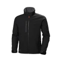 Helly Hansen Kensington Black Water Resistant Softshell Jacket YKK Zip Size M 74231_990-M
