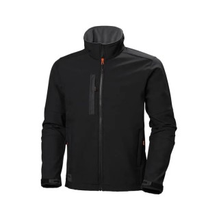 Helly Hansen Kensington Black Water Resistant Softshell Jacket YKK Zip Size M 74231_990-M