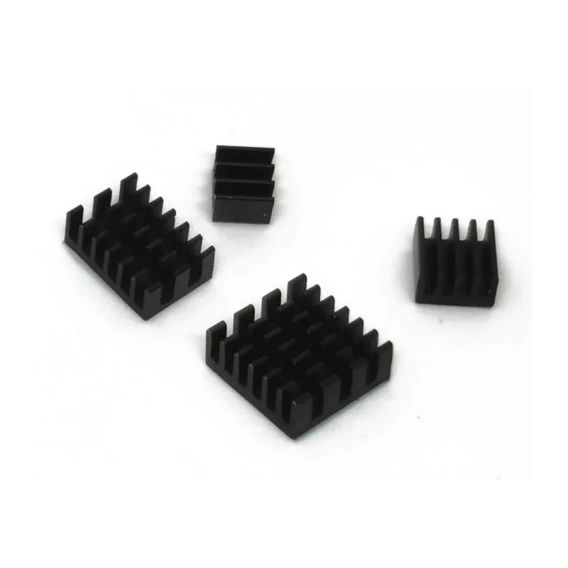 Seeed Studio 4 Piece Aluminium Heatsink Cooling Kit for Raspberry Pi 4B 110991328