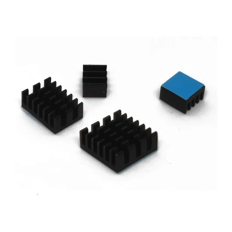 Seeed Studio 4 Piece Aluminium Heatsink Cooling Kit for Raspberry Pi 4B 110991328