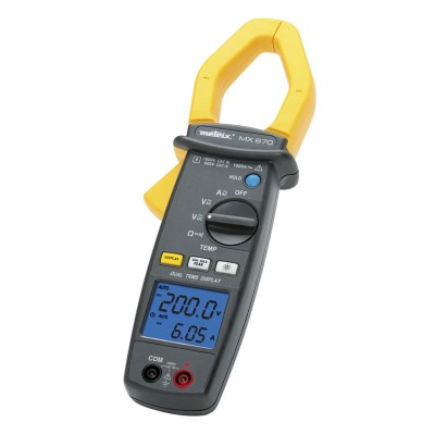 Metrix Clamp Meter MX670, 1.4 kA DC, 1 kA AC, 1400 V DC, 1000 V AC, CAT III CAT IV, Non-Contact Voltage Detector MX670