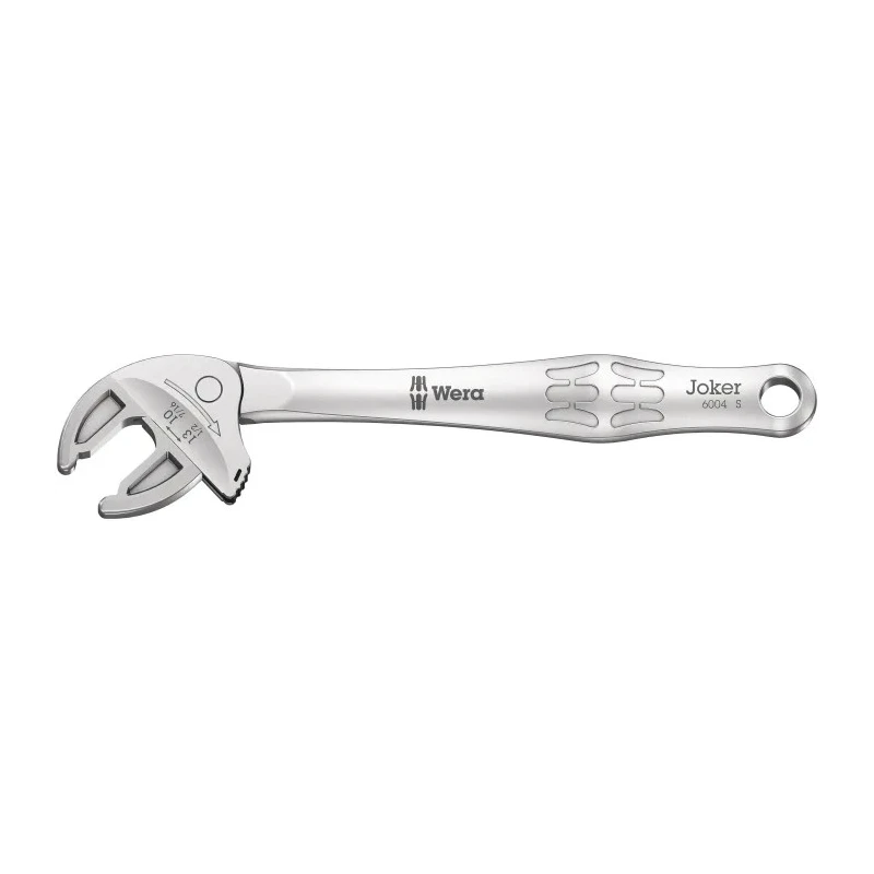 Wera Adjustable Spanner 13 mm Jaw Capacity Ergonomic Handle 154mm Overall 05020100001