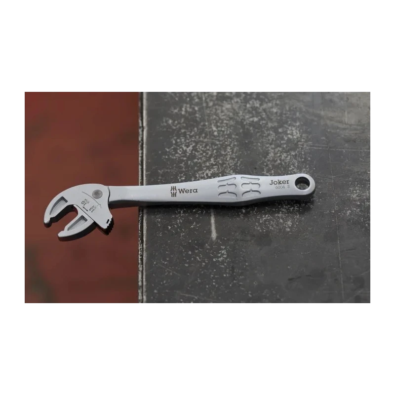 Wera Adjustable Spanner 13 mm Jaw Capacity Ergonomic Handle 154mm Overall 05020100001