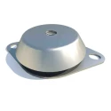 FIBET Round M16 Anti-Vibration Mount Bell Mount with 760 daN Compression Load, 16mm Bore, 20mm Outside Diameter CCF1214216M