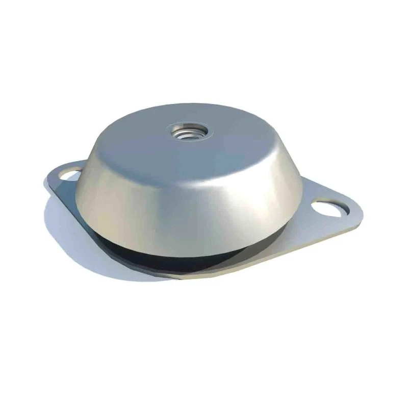 FIBET Round M16 Anti-Vibration Mount Bell Mount with 760 daN Compression Load, 16mm Bore, 20mm Outside Diameter CCF1214216M