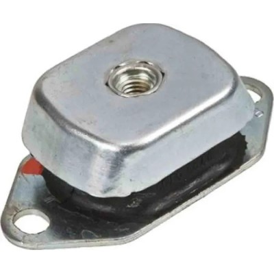 FIBET Rectangular M16 Anti-Vibration Mount Bell Mount with 80 daN Compression, 12mm Bore, 20 mm OD, 49 mm CCFQ1045016XW
