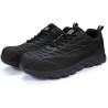 RS PRO Men's Black Fibreglass Safety Trainer UK 10 EU 44 Lace Up Fibreglass Toe Cap Penetration Resistant RS4010/010