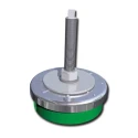 FIBET Adjustable Foot Steel M20 Thread 160 mm Diameter 2000 kg Static Load Capacity ZAL16050V170