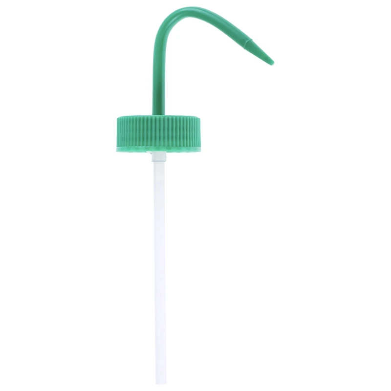 RS PRO 500ml Polyethylene Wide Neck Wash Bottle, LDPE Material, Green Lid, REACH Compliant 201-2454