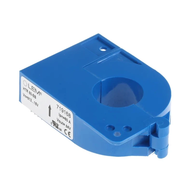 LEM Current Transformer 50 A 12V, 15V Supply Voltage Panel Mount 21mm Bore Diameter HTR 50-SB