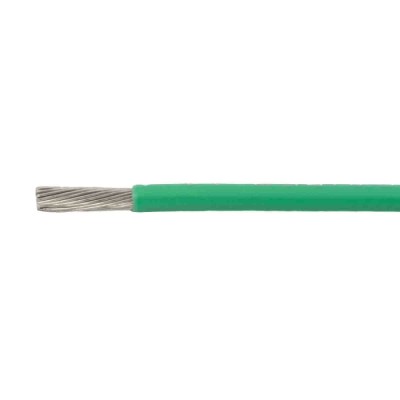 Alpha Wire Ecogen Ecowire Metric Series Green Hook Up Wire, 20 AWG, 28/0.16 mm² Core Strands, 50 m, 600V, Flame 67050 GR321