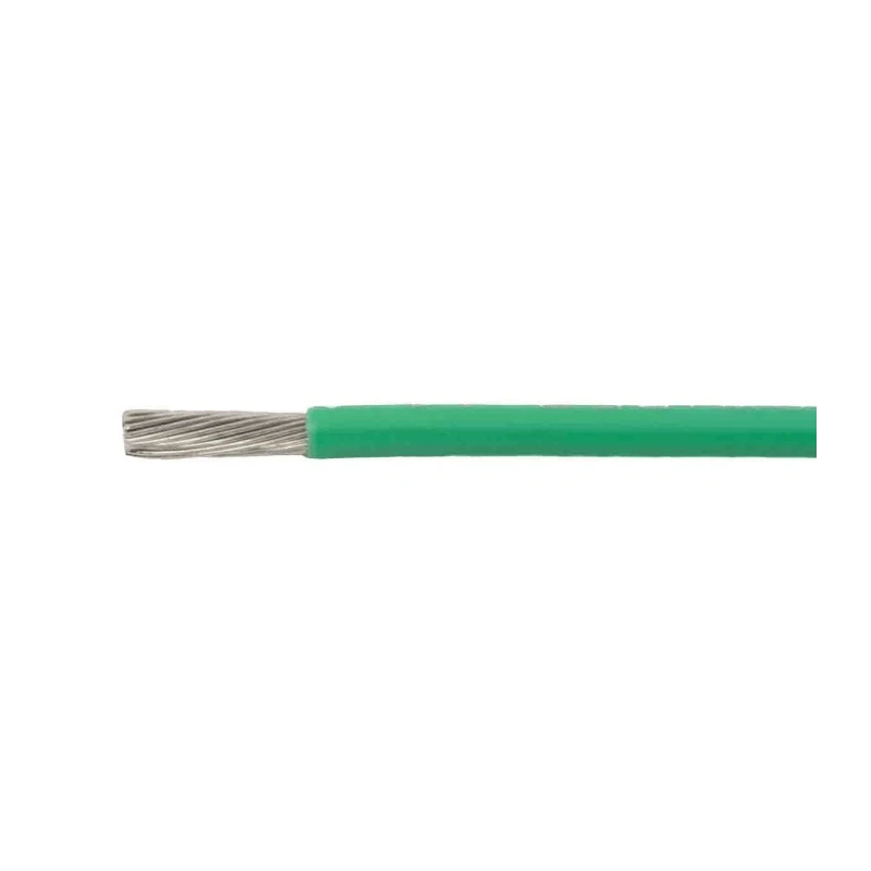 Alpha Wire Ecogen Ecowire Metric Series Green Hook Up Wire, 20 AWG, 28/0.16 mm² Core Strands, 50 m, 600V, Flame 67050 GR321