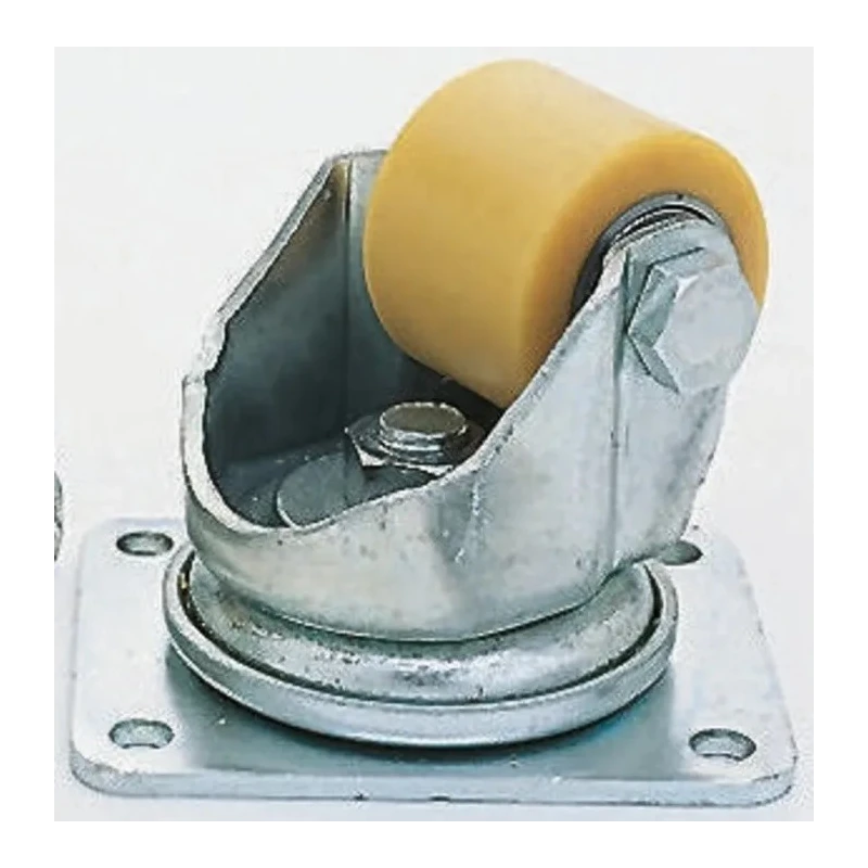 RS PRO Heavy Duty Swivel Castor 650 kg Load Capacity 82 mm Wheel Diameter Model 201-2853