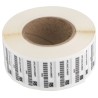 RS PRO PAT Testing Label for Use With Portable Appliance Testers, Self-Adhesive Barcode Labels, 58 x 22mm 497-195