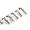 RS PRO PAT Testing Label for Portable Appliance Testers, Self-Adhesive, 58x22mm 497-173