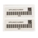 RS PRO PAT Testing Label for Portable Appliance Testers, Self-Adhesive, 58x22mm 497-173