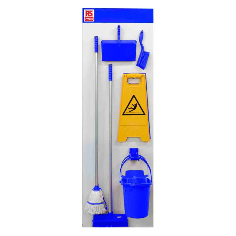 RS PRO Shadow Boards Kit, Blue, Polypropylene, Wall Mount, 7 Tools Holder 201-3134