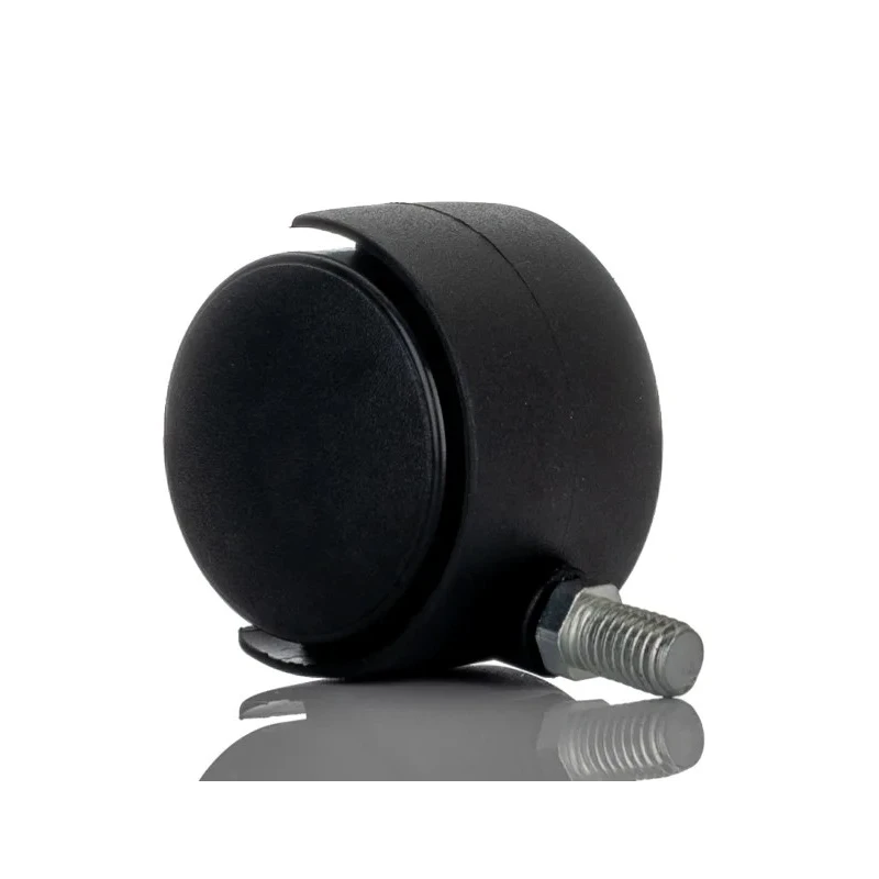 RS PRO Swivel Castor Wheel 50 mm Diameter Nylon Wheel 50 kg Load Capacity M10 Stem Thread 201-2904
