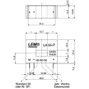 LEM LA 25-P Series Current Transformer 55 A 12, 15 V Built-In Mount LA 25-P
