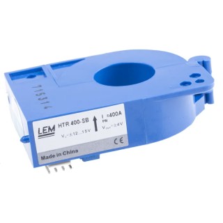 LEM Current Transformer 400 A 12V, 15 V 21mm Bore HTR 400-SB