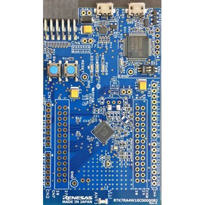 Renesas Electronics 32 Bit MCU Microcontroller Development Kit with ARM Cortex M4 Core and Capacitive RTK7EKA4W1S00000BJ