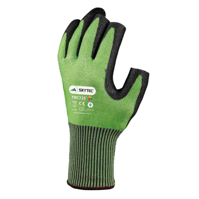 Skytec Tricolore Range High Performance Polyethylene Nylon Polyurethane Steel Fibre Work Gloves Size 8 SKG00017E