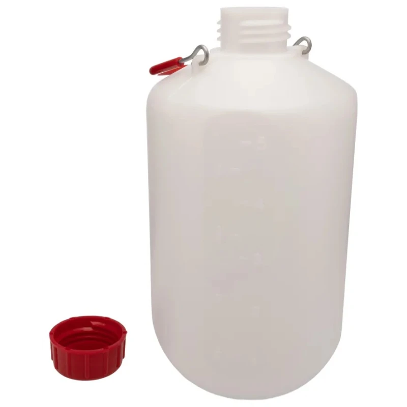 RS PRO 5L High Density Polyethylene Wide Neck Carboy Bottle 201-2462