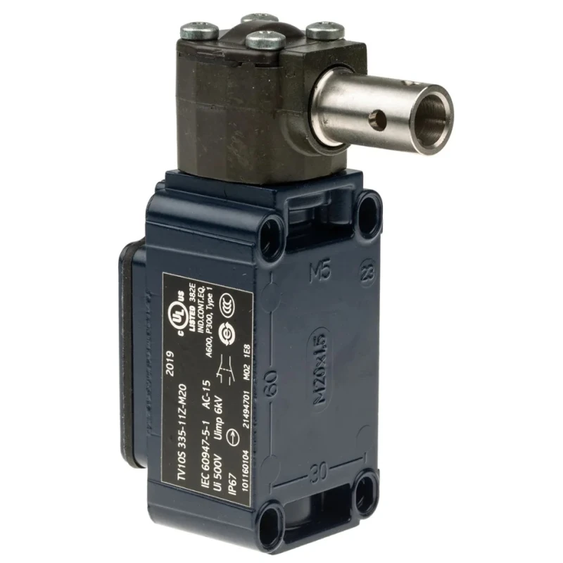 Schmersal Safety Hinge Switch TV10S-335-11Z 1 NO/1 NC 24V DC 4A 230V AC Aluminium Housing IP67