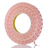3M Double Sided Clear Plastic Tape with Polypropylene Backing, 11.3N/cm Adhesion Strength, 12mm x 50m GPT -020F 12X50