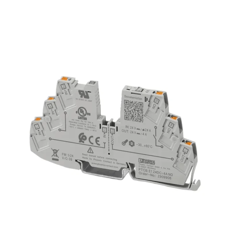 Phoenix Contact Electronic Circuit Breaker 4A 24V DIN Rail Mount, Single Channel PTCB 2909906