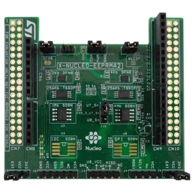 STMicroelectronics Standard I²C and SPI EEPROM Memory Expansion Board for STM32 Nucleo X-NUCLEO-EEPRMA2