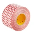 3M Clear Double Sided Plastic Tape, 11.3N/cm Adhesion Strength, Polypropylene Backing, 100mm x 50m GPT-020F GPT -020F 100X50