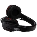 RS PRO Black and Red PC 3.5mm Over Ear Headset with Microphone 2.3m Lead Length 201-3520