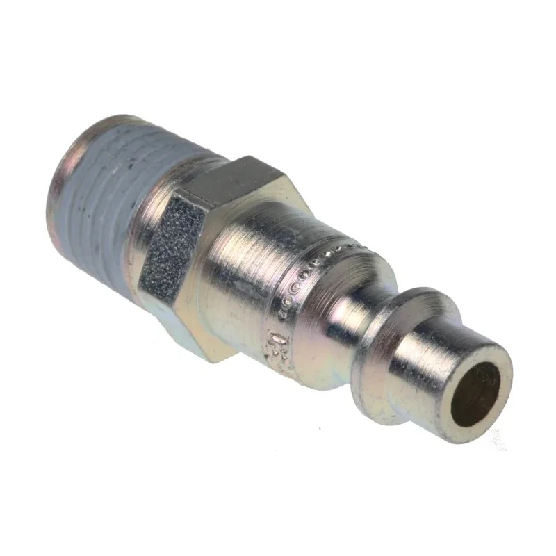 CEJN Steel Pneumatic Quick Connect Coupling 1/4 in Male R Zinc Plated 16 Bar 100°C 103105152