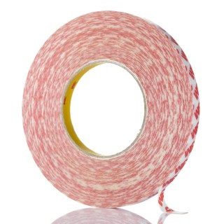 3M Clear Double Sided Plastic Tape 11.3N/cm Adhesion Strength Polypropylene Backing 19mm x 50m GPT-020F 19X50 GPT -020F 19X50