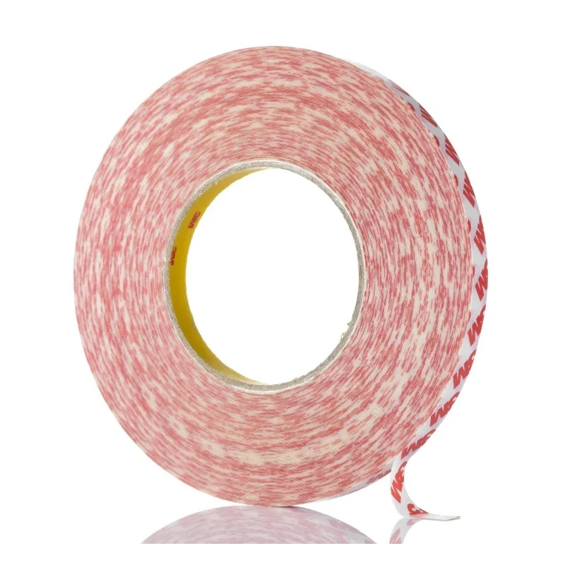 3M Clear Double Sided Plastic Tape 11.3N/cm Adhesion Strength Polypropylene Backing 19mm x 50m GPT-020F 19X50 GPT -020F 19X50