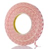 3M Clear Double Sided Plastic Tape 11.3N/cm Adhesion Strength Polypropylene Backing 19mm x 50m GPT-020F 19X50 GPT -020F 19X50