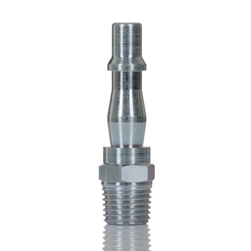 PCL Steel Pneumatic Quick Connect Coupling 1/4 in Male R Single Action ACA2593
