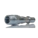 PCL Steel Pneumatic Quick Connect Coupling 1/4 in Male R Single Action ACA2593