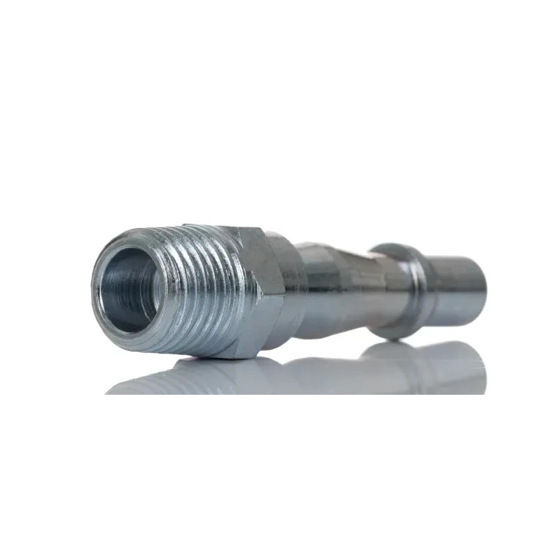 PCL Steel Pneumatic Quick Connect Coupling 1/4 in Male R Single Action ACA2593