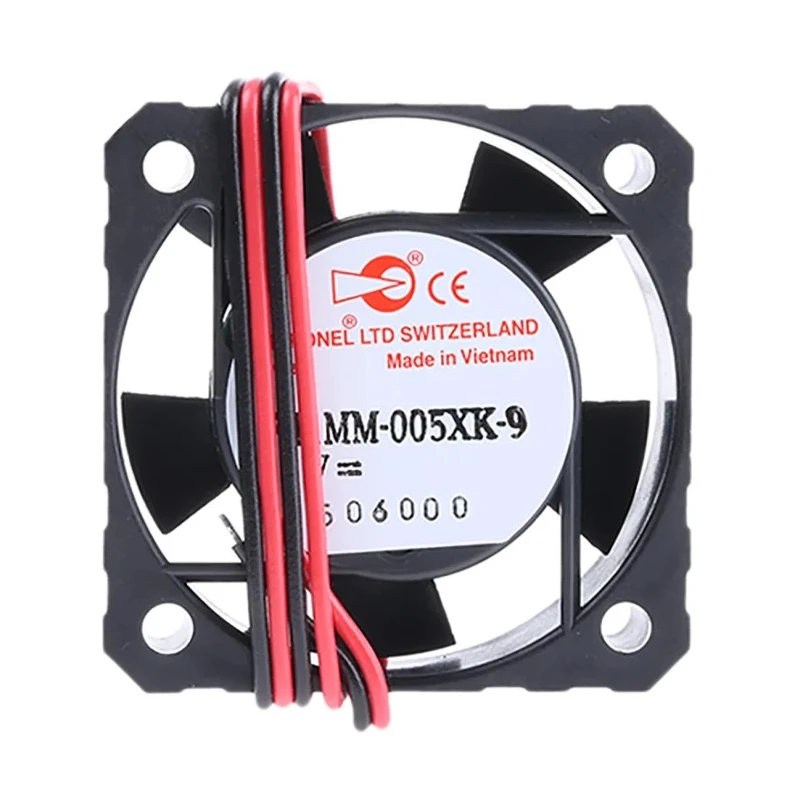 Micronel F41 Series Ultra Slim Circular Axial Fan 5V DC 565 mW Power 140 mA Max Current 5400 RPM Speed F41MM-005XK-9