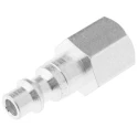 CEJN Steel Pneumatic Quick Connect Coupling, 1/4 in Female G, 310 Series Zinc Plated 103105202