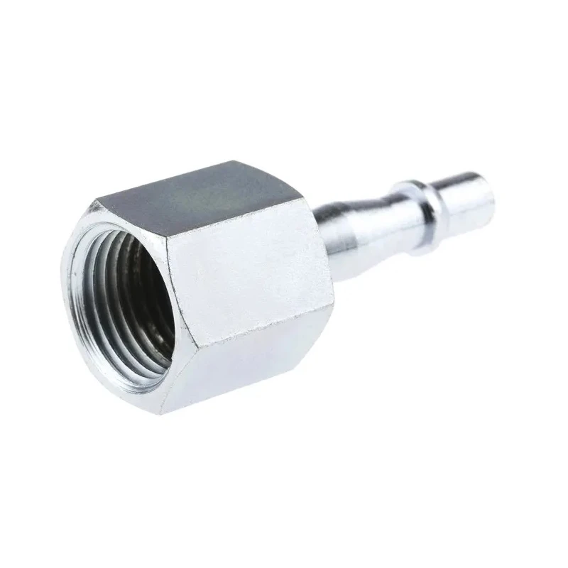 PCL Steel Pneumatic Quick Connect Coupling 1/2 in Female Rp Yellow Zinc Passivated ACA6583