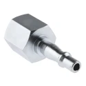 PCL Steel Pneumatic Quick Connect Coupling 1/2 in Female Rp Yellow Zinc Passivated ACA6583