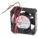 Micronel F41 Series Ultra Slim Circular Sleeve and Ball Bearing Axial Fan 12V DC 756mW 7.5 m³/h F41MM-012XK-9
