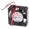 Micronel F41 Series Ultra Slim Circular Sleeve and Ball Bearing Axial Fan 12V DC 756mW 7.5 m³/h F41MM-012XK-9