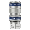 CEJN Steel Hydraulic Quick Connect Coupling Female G 3/8 inch, 100 Mpa 101151204